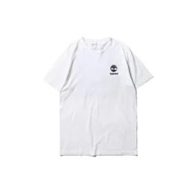 Timberland SS20 com logótipo impresso, manga curta, branco Timberland SS20 com logótipo impresso, manga curta, branco