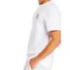 Timberland SS20 com logótipo impresso, manga curta, branco
