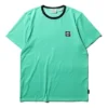 Timberland SS20 CoolMax com logótipo, calções de manga curta e gola redonda, verde