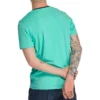 Timberland SS20 CoolMax com logótipo, calções de manga curta e gola redonda, verde