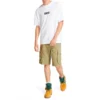 Timberland SS20 Earth Series com Estampado, Calções, Branco