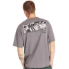 Timberland SS20 Gola redonda com estampado, calções, cinzenta