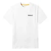 Timberland SS20 Gola Redonda Estampado Calções Manga Curta Branco