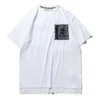 Timberland SS20 Hollow Out Zipper Pocket Printing Manga Calções Branco