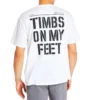 Timberland SS20 Slogan Printing Calções Brancos