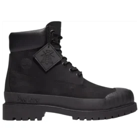 Timberland x BBC Bee Line 6-Inch Boot com biqueira de borracha premium “WP Preto Nubuck”