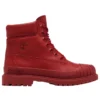 Timberland x Bee Line 6-Inch Boot com biqueira de borracha premium “WP Red Nubuck”
