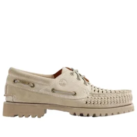 Timberland x END. Authentic 3-Eye Boat “Branco”