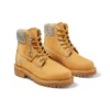 Timberland x Jimmy Choo 6-Inch Boots com cristais “Wheat Nubuck com cristais”